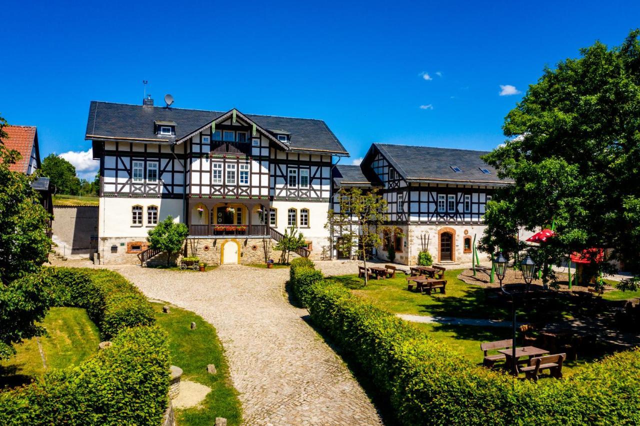 Ferienhof Domaene Groschwitz Rudolstadt Extérieur photo