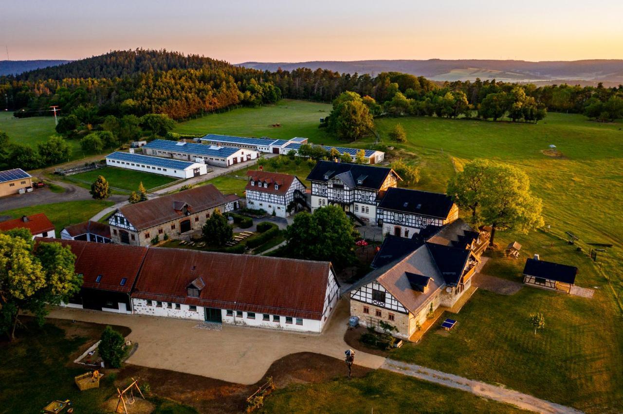 Ferienhof Domaene Groschwitz Rudolstadt Extérieur photo